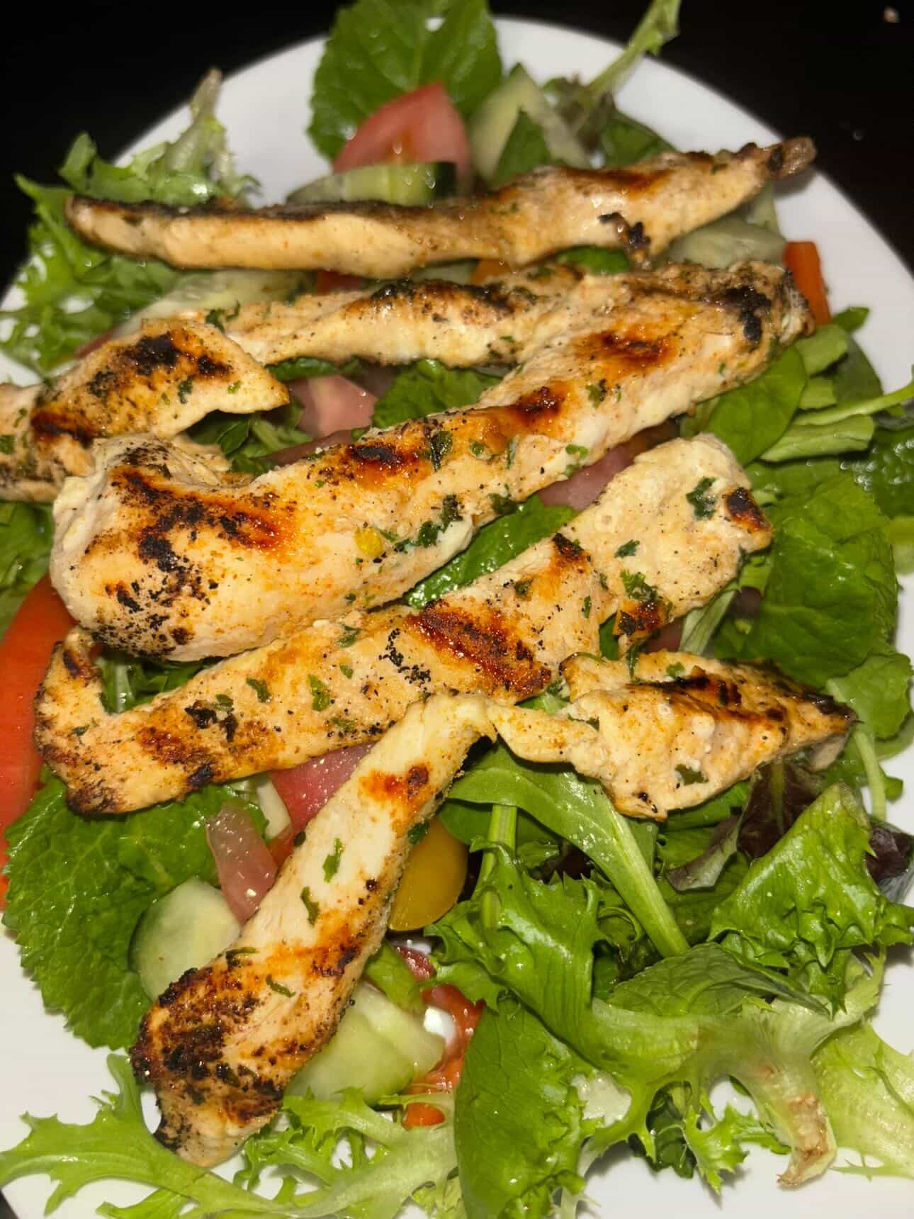 Fresh Contemporary Fusion Salads
